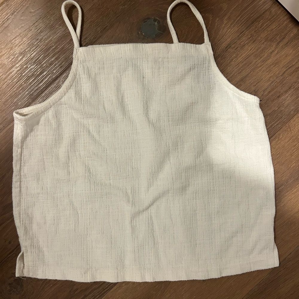 Madewell white tank top